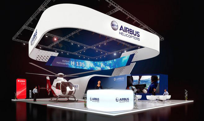 德国展会搭建-airbus-国际展会设计|国际展览装修