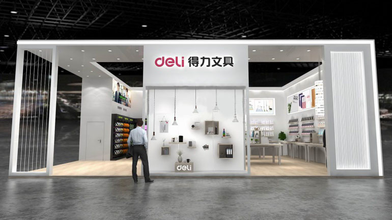 文具展展台设计