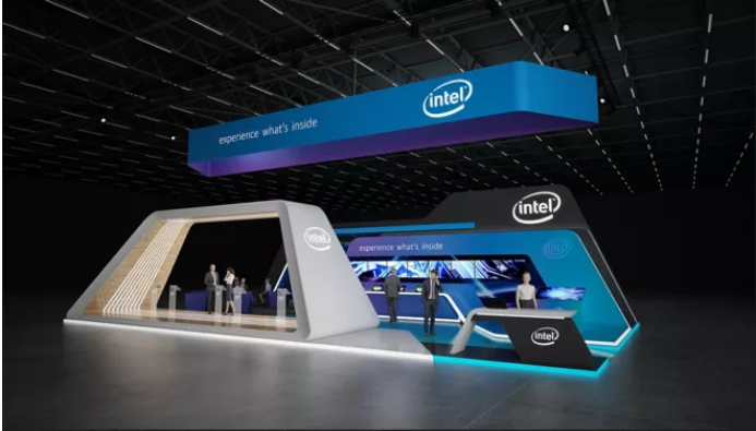 上海进口博览会展览搭建-INTEL